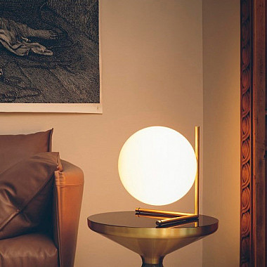 IC Lighting Flos Table 2 Gold by Michael Anastassiades настольная лампа