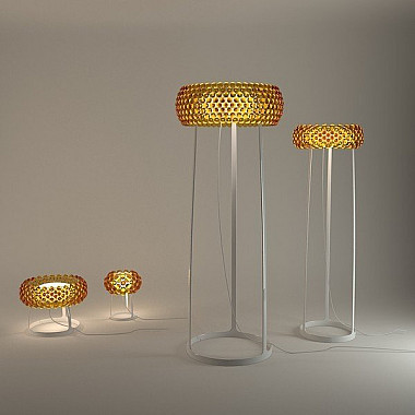 Лампа настольная Foscarini Caboche Gold D35 by Patricia Urquiola
