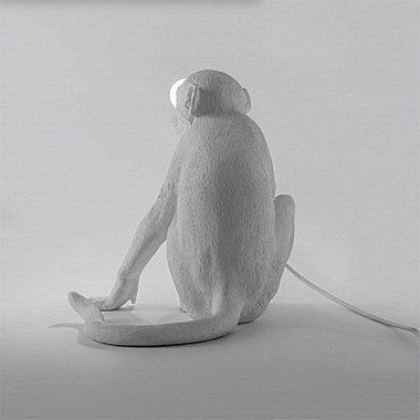 Monkey Table Lamp White Лампа Настольная