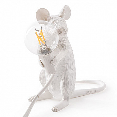 Big Mouse Lamp #2 H21 Настольная Лампа Мышь