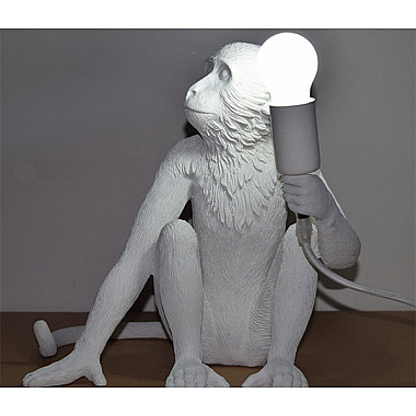 Monkey Table Lamp White Лампа Настольная