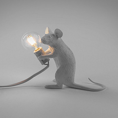 Big Mouse Lamp #2 H21 Настольная Лампа Мышь