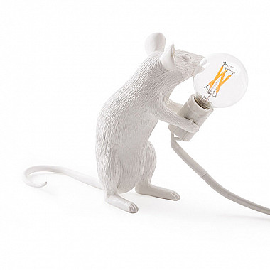 Big Mouse Lamp #2 H21 Настольная Лампа Мышь