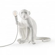 Monkey Table Lamp White Лампа Настольная
