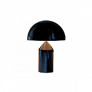 Настольная лампа Atollo Black D25 by Oluce