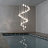 Mizu 36 Thirty Six Pendant Chandelier by Terzani