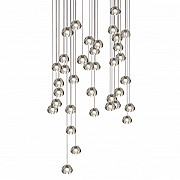 Mizu 36 Thirty Six Pendant Chandelier by Terzani