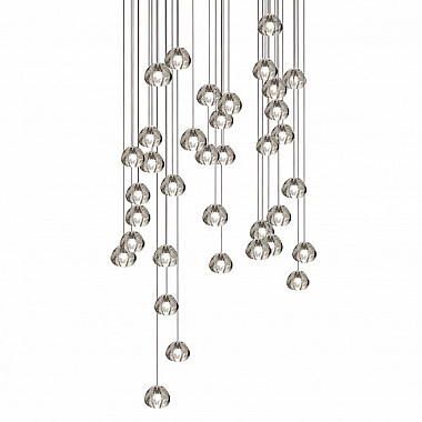 Mizu 36 Thirty Six Pendant Chandelier by Terzani