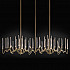 Люстра Long Chandelier Gold L150 by Il Pezzo Mancante