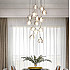 Mizu 26 Twenty Six Pendant Chandelier by Terzani