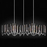 Люстра Long Chandelier Nickel L150 by Il Pezzo Mancante