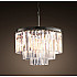 Люстра Odeon Clear Glass Hanging Chandelier 3 Rings