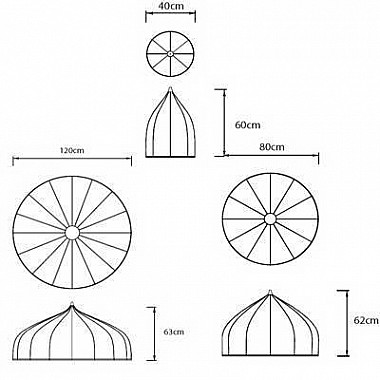 Люстра Moooi Dome