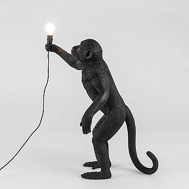 Monkey Floor Lamp Black Торшер