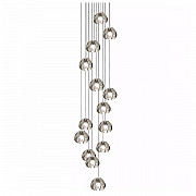 Mizu 14 Fourteen Pendant Chandelier by Terzani