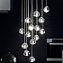 Mizu 14 Fourteen Pendant Chandelier by Terzani