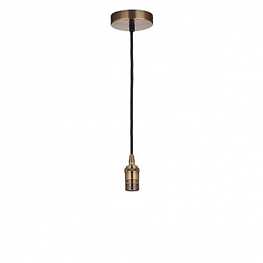 Светильник Loft Ретро Патрон Glossy Bronze