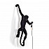 Monkey Lamp Black Wall Left Светильник Настенный