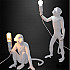 Monkey Lamp White Wall Right Светильник Настенный