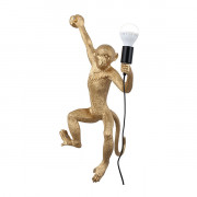 Monkey Lamp Gold Wall Left Светильник Настенный