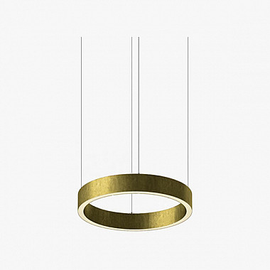 Luminous Horizontal Ring D40 Brass