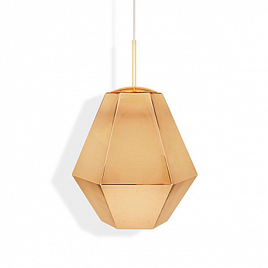 Светильник Cut Tall Pendant Gold by Tom Dixon