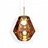 Светильник Cut Tall Pendant Gold by Tom Dixon