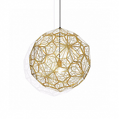 Светильник Etch Web Gold by Tom Dixon D70