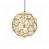 Светильник Etch Web Gold by Tom Dixon D70