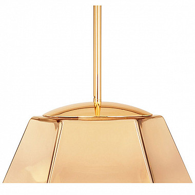 Светильник Cut Tall Pendant Gold by Tom Dixon