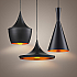 Светильник Beat Light Fat by Tom Dixon Black