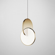 Светильник Eclipse Pendant Light Gold by Lee Broоm