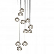 Mizu 11 Eleven Pendant Chandelier by Terzani