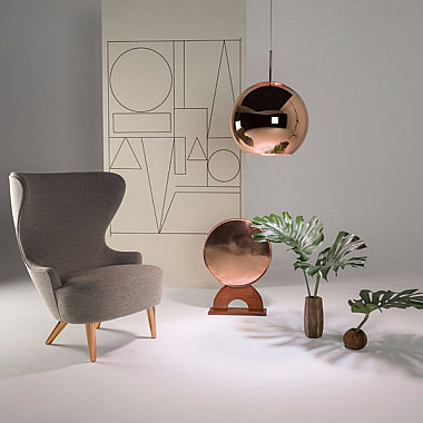 Copper Shade by Tom Dixon D35 светильник подвесной