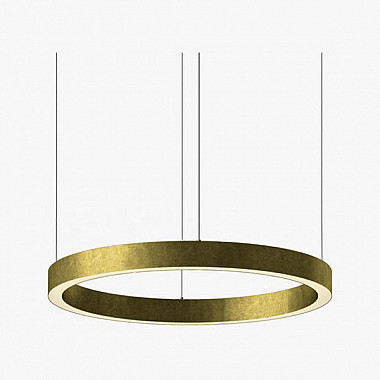 Luminous Horizontal Ring D80 Brass