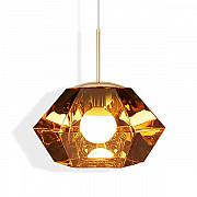 Светильник Cut Short Pendant Gold by Tom Dixon