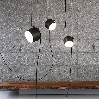 Светильник подвесной Flos Aim Black by Ronan & Erwan Bouroullec