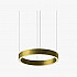 Luminous Horizontal Ring D50 Brass
