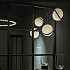 Crescent Chandelier 7 by Lee Broоm Chrome