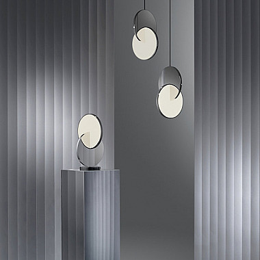 Светильник Eclipse Pendant Light Chrome by Lee Broоm