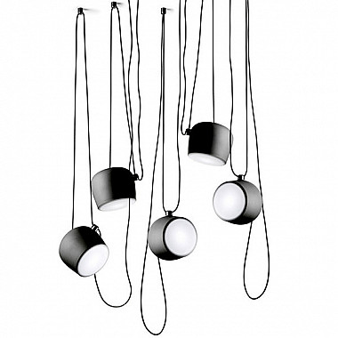 Светильник подвесной Flos Aim Black by Ronan & Erwan Bouroullec