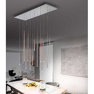 Светильник A-Tube Nano Copper Rose Medium by Studio Italia Design