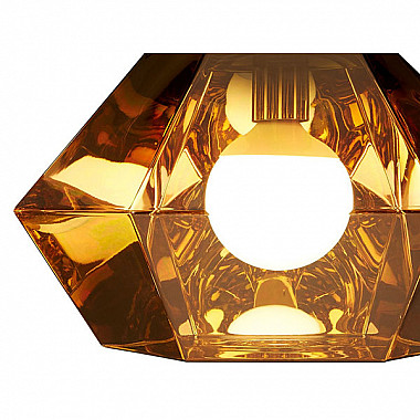 Светильник Cut Short Pendant Gold by Tom Dixon