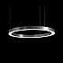 Luminous Horizontal Ring D80 Nickel