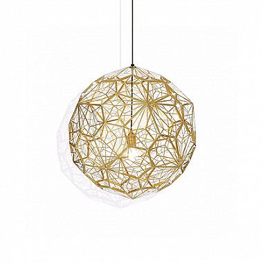 Светильник Etch Web Gold by Tom Dixon D60