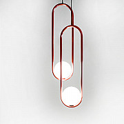 Подвесной светильник Mila Double Сopper D15 by Matthew McCormick