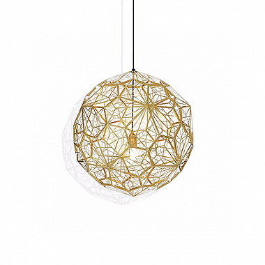 Светильник Etch Web Gold by Tom Dixon D50