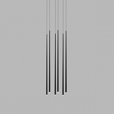 Vibia Slim 6 Black Rectangle Mini by Jordi Vilardell