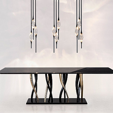 Светильник Il Pezzo 12 Chandelier Black (1) by Il Pezzo Mancante