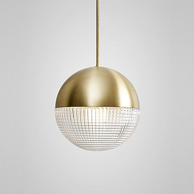 Lens Flair Chandelier 3 by Lee Broоm Gold